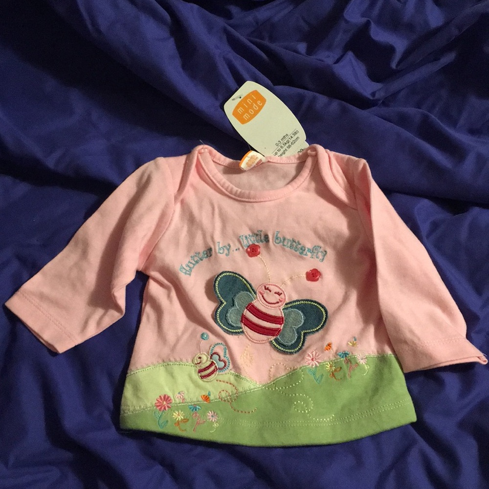 Adorable Baby Girls Long Sleeve Top